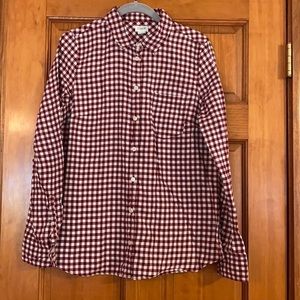 J. Crew Plaid Button Down